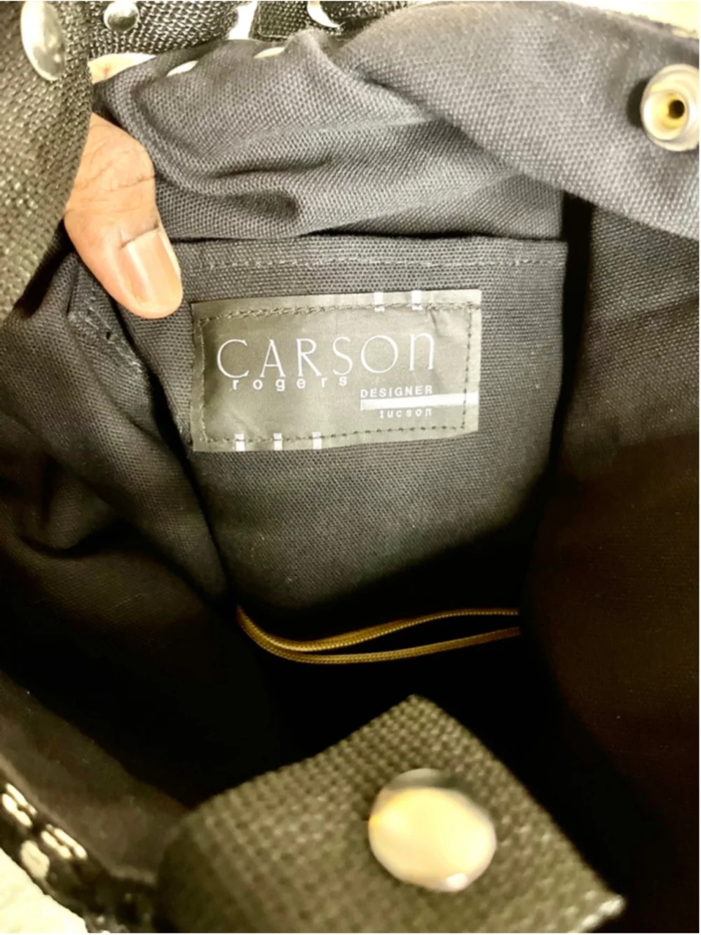 Carson Rogers CAROGI Convertible Triangle BAG Sling Backpack Shoulder Bag